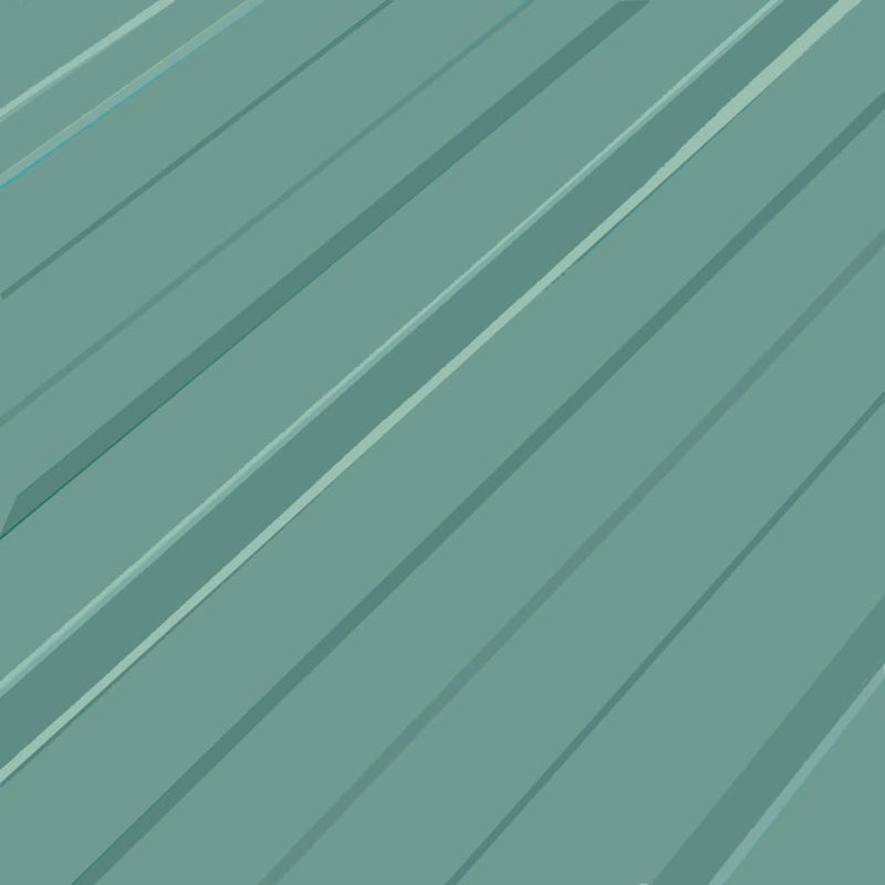 vidaXL 12 db zöld horganyzott acél tetőpanel