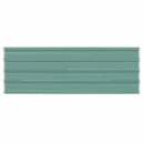 vidaXL Tetőpanel 12 pcs Zöld 129 x 45 cm Horganyzott acél