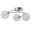 vidaXL 3 db 120 W-os G9 LED izzó mennyezeti lámpához