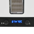 vidaXL Aszalógép 10 tálcával 550 W fehér