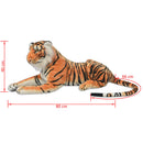 vidaXL XXL barna tigris plüssjáték