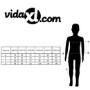 vidaXL kék gyerekoverál 158/164