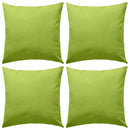 vidaXL 4 db almazöld kültéri párna 45 x 45 cm