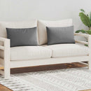 vidaXL 2 db szürke kültéri párna 60 x 40 cm