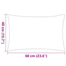 vidaXL 2 db tengerészkék csíkos kültéri párna 60 x 40 cm