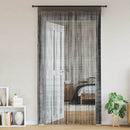 vidaXL 2 db fekete zsinórfüggöny 100 x 250 cm