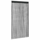 vidaXL 2 db fekete zsinórfüggöny 140 x 250 cm