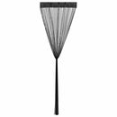 vidaXL 2 db fekete zsinórfüggöny 140 x 250 cm