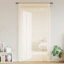 vidaXL 2 db krémszínű zsinórfüggöny 140 x 250 cm