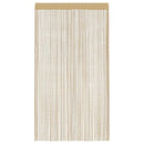 vidaXL 2 db bézs zsinórfüggöny 100 x 250 cm