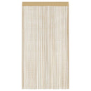 vidaXL 2 db bézs zsinórfüggöny 140 x 250 cm
