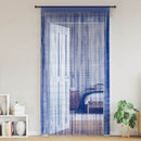 vidaXL 2 db kék zsinórfüggöny 100 x 250 cm