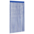 vidaXL 2 db kék zsinórfüggöny 140 x 250 cm