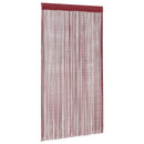vidaXL 2 db burgundi vörös zsinórfüggöny 100 x 250 cm