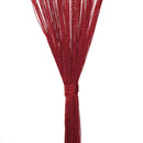 vidaXL 2 db burgundi vörös zsinórfüggöny 140 x 250 cm