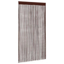 vidaXL 2 db barna zsinórfüggöny 100 x 250 cm