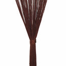 vidaXL 2 db barna zsinórfüggöny 100 x 250 cm
