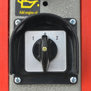 vidaXL csőtisztító gép 250 W 15 m x 16 mm; 4,5 m x 9,5 mm