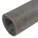 vidaXL Drótkerítések 100 x 500 cm Mesh Rozsdamentes acél 201 Ezüst
