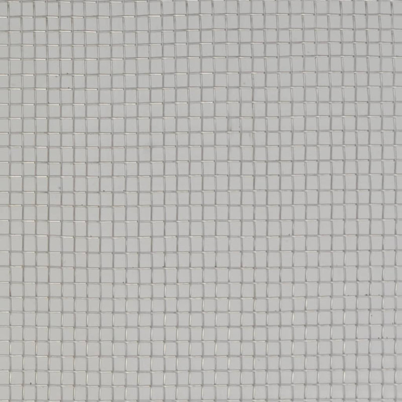 vidaXL ezüstszínű rozsdamentes acélháló 100 x 500 cm