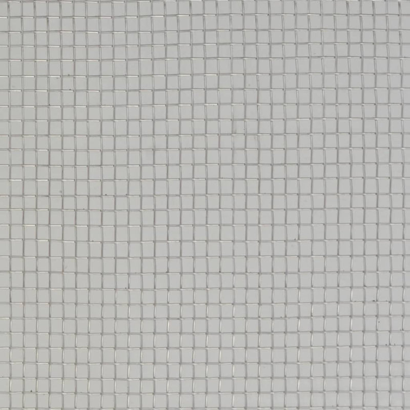 vidaXL ezüstszínű rozsdamentes acélháló 100 x 1000 cm