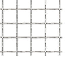 vidaXL krimpelt rozsdamentes acél drótkerítés 100x85cm 21x21x2,5mm
