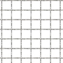 vidaXL krimpelt rozsdamentes acél kerti drótkerítés 100x85cm 31x31x3mm