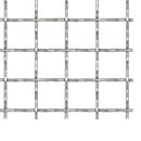 vidaXL krimpelt rozsdamentes acél kerti drótkerítés 100x85cm 31x31x3mm