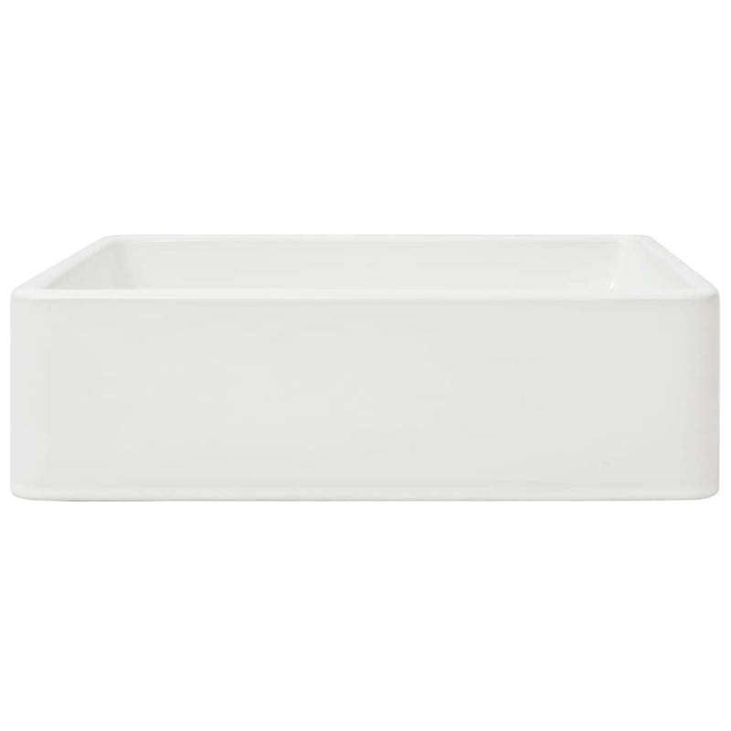 vidaXL Fehér kerámia mosdókagyló 41x30x12 cm