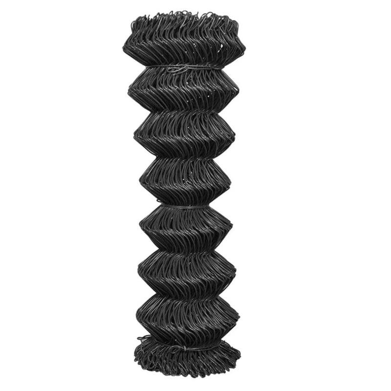 vidaXL szürke acél drótkerítés 25 x 1,25 m