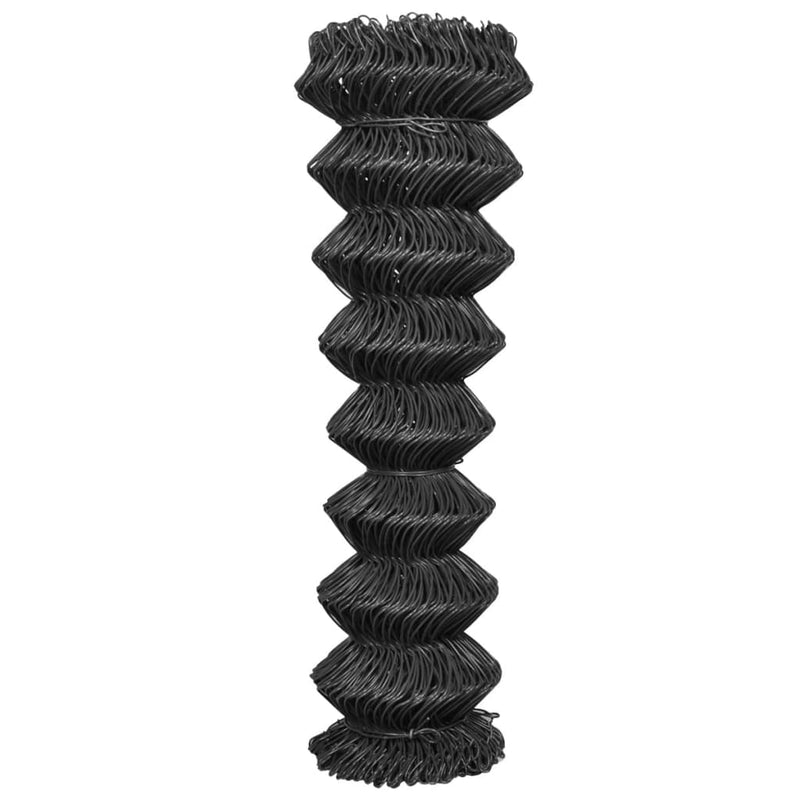 vidaXL szürke acél drótkerítés 25 x 1,5 m