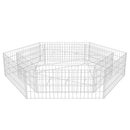 vidaXL hatszögletű gabion magaságyás 200 x 173 x 40 cm