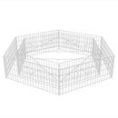 vidaXL hatszögletű gabion magaságyás 200 x 173 x 40 cm