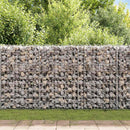 vidaXL horganyzott acél gabion kosár 120 x 30 x 100 cm