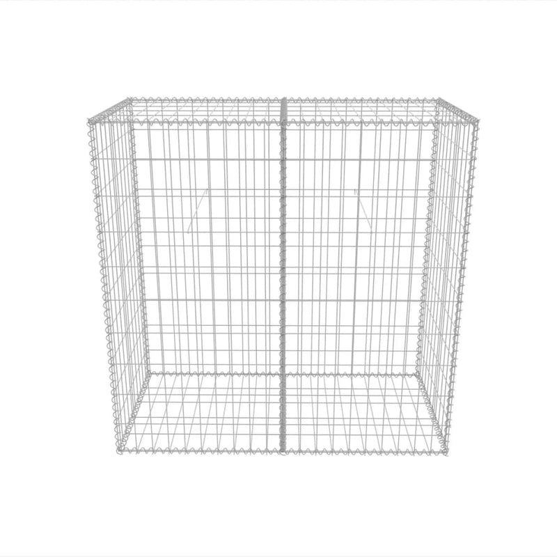 vidaXL horganyzott acél gabion kosár 100 x 50 x 100 cm