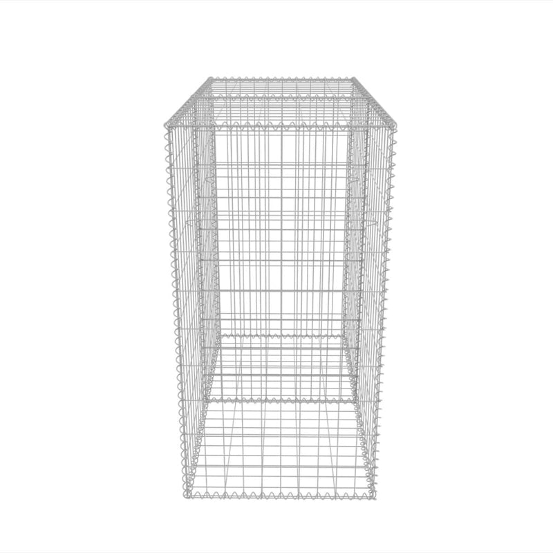 vidaXL horganyzott acél gabion kosár 100 x 50 x 100 cm