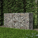 vidaXL horganyzott acél gabion kosár 200 x 50 x 100 cm