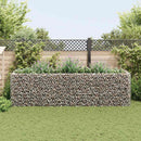 vidaXL acél gabion magaságyás 360 x 90 x 100 cm