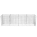 vidaXL acél gabion magaságyás 360 x 90 x 100 cm