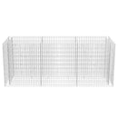 vidaXL acél gabion magaságyás 270 x 90 x 100 cm