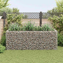 vidaXL acél gabion magaságyás 270 x 90 x 100 cm