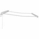 vidaXL Napernyő Fehér 3 x 2,5 m Fém