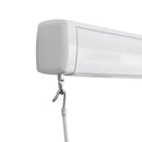 vidaXL Napernyő keret Fehér 300 x 250 cm Alumínium