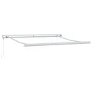 vidaXL Napernyő keret Fehér 300 x 250 cm Alumínium