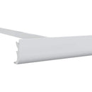 vidaXL Napernyő keret Fehér 350 x 250 cm Alumínium