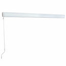 vidaXL Napernyő keret Fehér 350 x 250 cm Alumínium