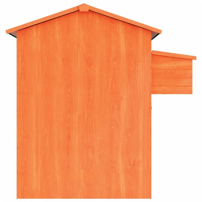 vidaXL fa tyúkól 295 x 163 x 170 cm