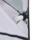 vidaXL fotó stúdió szett: 5 db színes háttér és 2 db softbox