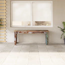 vidaXL tömör újrahasznosított fa pad 110 x 35 x 45 cm