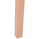 vidaXL 7 részes barna műbőr és tölgyfa étkezőgarnitúra